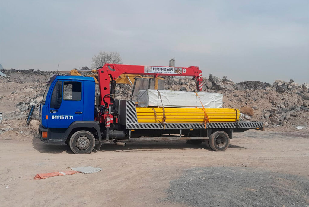 Բեռնափոխադրում մինչև 25